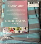 Baby Car Seat Canopy Cover  Nursing And High Chair Cover Stretchy Teal Gray New