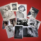 Black   White Photographs  Snapshots   Studio Lost Family Genealogy Lot Of 11 P2