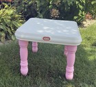 Little Tikes Victorian Tender Heart Child Sized Table And Chairs Set Pink Blue