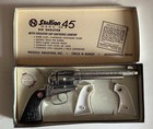 Vintage Nichols Stallion 45 Mark Ii Cap Gun With Alternate White Grips In Box