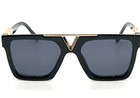 Men s Sunglasses Designer Square Retro Gold Frame Shades Gangster Style Fashion