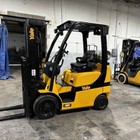 2019 Yale Glc050vx 5000lb Used Forklift Triple Mast Sideshift 6201 Hours