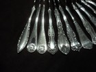 Silverplate Flatware Lot Of 25 Victorian Twisted Butter Spreaders Craft   Table