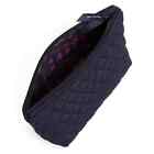 Vera Bradley Medium Travel Cosmetic Organizer Classic Navy Makeup Bag Nwt
