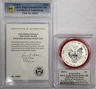 2019 S  1 Enhanced Reverse Proof Silver Eagle Pcgs Pr70 Fdoi Mercanti Signature 
