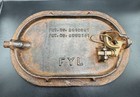 Vintage San Francisco Golden Gate Bridge Water Dept Cast Iron Meter Cover