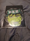 Incredible Hulk Pez Paper Mask 1970   s Mail Away Premium Marvel Comics W elastic