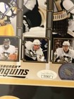 Sidney Crosby Evgeni Malkin Fleury Autographed Framed 8x10 W  Jsa Coa