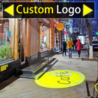 Advertising Gobo Projector Custom Logo Lights Outdoor Led Projector Ip67 Hd Rota