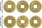 150 Pcs Chinese Coins For Feng Shui Coins Fortune  0 8 Inch