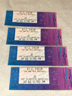 U2 4 Unused 1992 Tickets Zoo Tv Outside Broadcast Bono Edge U 2 Larry Mullen Usa
