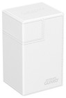 Ultimate Guard Flip N Tray White 80  Xenoskin Monocolor Deck Case Card Box Ccg