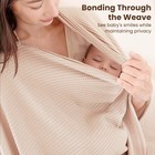 Nursing Cover For Breastfeeding  Soft   Breathable Privacy Poncho  Multi-use    