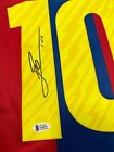 Jersey Lionel Messi Hand Signed Barcelona Autographed Bas Authentication