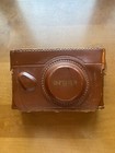 Vintage 50 Mm Argus Coated Cintar Camera In Case  Untested