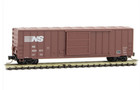 Z Scale Norfolk Southern 50  Rib Side Box Car Micro-trains Mtl  510 00 461