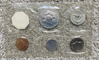 1961 Us Mint Proof Set 5 Coins 90  Silver Original Envelope   Cello Flat Pack