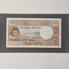 New Hebrides  Vanuatu  1977 100 Francs Prefix P 1  P-18d Crisp Unc  lot  2504 