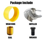 Replace Solas Sxx-cd-14 19 Jet Ski Impeller Fit Sea Doo Rxp-x Rxt-x 300 161mm