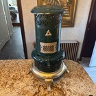 Vintage Antique 1530 Perfection Oil Kerosene Parlor Cabin Heater Floral Lamp
