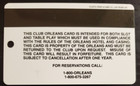 The Orleans Casino Las Vegas Slot Card