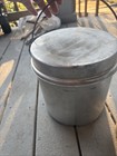 Vintage Coal Miner s Lunch Bucket Pail 4 Piece Aluminium Viko Mining Round 4pc