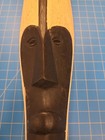 Hand Carved Wood African Tribal Mask Wall Hanging Decor Art Primitive Style