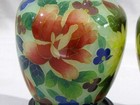 Vintage Pair Of Japanese Plique-a-jour Cloisonne Vases
