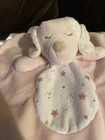 Douglas Baby Pink White Dog Puppy Rosy Plush Security Blanket  Lovey Stars Moon