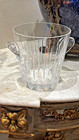 Cartier Paris - Crystal Ice Bucket H  8  Diam  9  France