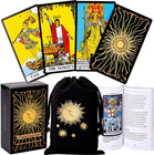 The Original Tarot Cards Deck With Guidebook And Linen Bag For Beginners