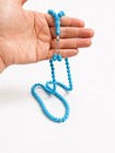Royal Blue Turkish Tasbih Muslim Prayer Beads Islamic Gift