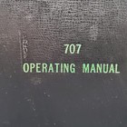 Vintage American Airlines Binder For Boeing 707 Operating Manual 1960s Aviation