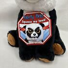 Feisty Pets Black Belt Bobby Panda Plush Animal Shows Teeth When Squeezed 9  New