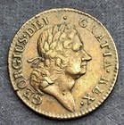 1723 Woods Hibernia Half Penny Very Sharp Example