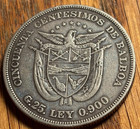 Panama 1904 Silver 50 Centesimos