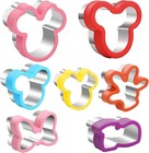 Multicolor 7-piece Cookie Cutter Set - Head  Bow  Shoes  Gloves Shapes - Stai   