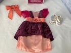 American Girl Rebecca Rubin Retired Movie Premiere Dress Ribbon And Shoes