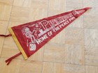Vintage   Antique Old Pipestone Minnesota Felt Pennant - Great Graphics