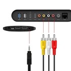 Szmxuck 3 5mm To Rca Camcorder Handycam Av Audio Video Output Cable  Black
