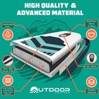 Outdoorcrusier Ultra-portable Inflatable Stand-up Paddle Board  Lightweight     