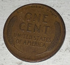 Vintage Lincoln Wheat Cent 1925 One Cent Coin Hundred Year