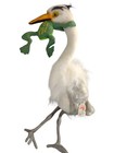 Hansa Don t Ever Give Up Frog And Heron Stork Motivational Plush Stuffed Animal