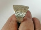 Rare Extremely Ancient Ring Roman Silver Color Artifact Authentic Very Stunning