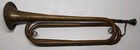 Antique U s  Regulation Brass Military Bugle Rare Frank Holton Heim Mouthpiece
