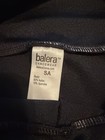 Balera Women   s Black Solid Leggings 82  Nylon 18  Sa Spandex Sh11069 For Dance