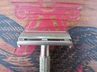 Vintage Gillette Super Speed Flare Tip Double Edge Safety Razor G-1 Code 1961