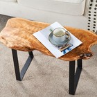 Rustic Hand Carved Wood Natural Edge Entryway Accent Bench Live Edge Wood Bench