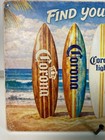 Corona Beer Sign - Find Your Beach - Corona Extra - Corona Light Mexican Lager