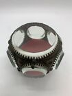 Antique French Royal Jewelry Casket   Trinket Box Beveled Glass